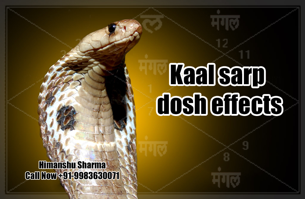 Kaal Sarp Dosh Effects In Hindi